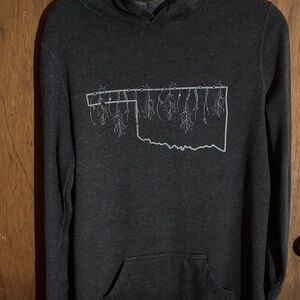 Oklahoma 1907 Men’s or Ladies Black Graphic Hoodie